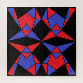 Dritte Dreifaltigkeit der Abstrakten Dreiecke Ken Puzzle