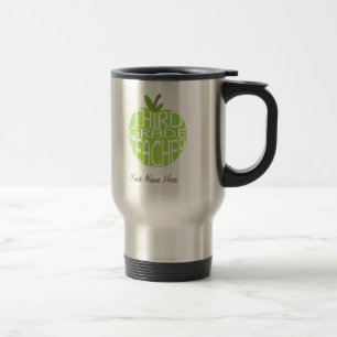 Dritte Grad-Lehrer-Tasse - grüner Apple Reisebecher