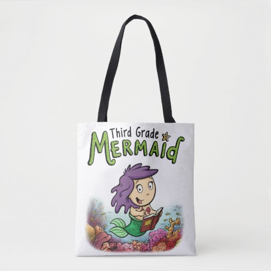 Dritte Grad-Meerjungfrau-Taschen-Tasche Tasche (Vorderseite)