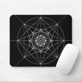 Dritte heilige dimensionalgeometrie mousepad (Mit Mouse)