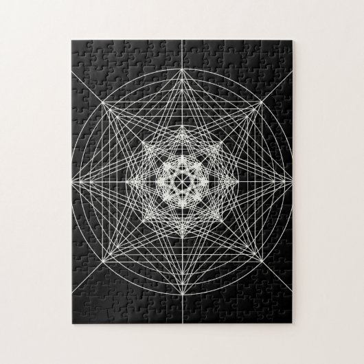 Dritte heilige dimensionalgeometrie puzzle (Vertikal)