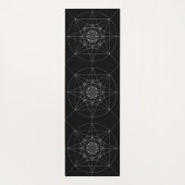 Dritte heilige dimensionalgeometrie yogamatte (Rückseite)