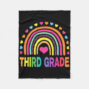 Dritte Klasse 3. Klasse Regenbogen Lehrer Kinder B Fleecedecke