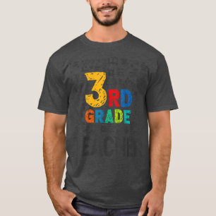 Dritte Klasse Lehrer zurück zur Schule Grafik 3. G T-Shirt