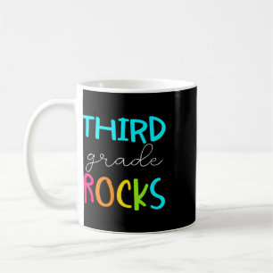 Dritte Klasse Rocks Team Lehrer der 3. Klasse Kaffeetasse