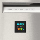 Dritte Klasse Rocks Team Lehrer der 3. Klasse  Magnet (In Situ (Geschirrspüler))
