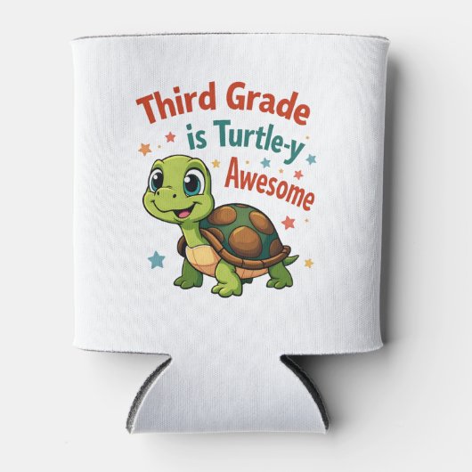 Dritte Klasse Schildkröten-y Phantastisch 3. Klass Dosenkühler (Vorderseite)