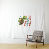 Dritte Klasse Schildkröten-y Phantastisch 3. Klass Wandteppich (Beispiel (Horizontal))