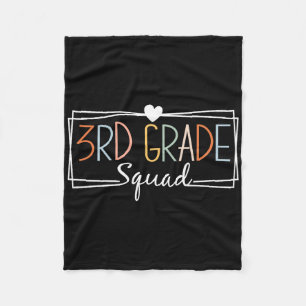 Dritte Klasse Squad Lehrer Kinder 3. Klasse Byck T Fleecedecke