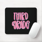 Dritte Klasse Team 3. Klasse Lehrer Schüler Zurück Mousepad (Mit Mouse)