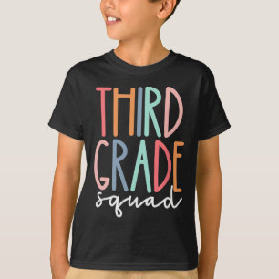 Dritte-Klasse-Trupp 3. Klasse Lehrer Crew Zurück z T-Shirt