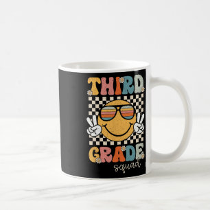 Dritte-Klasse-Truppe Retro Zurück zur Schule 3. Kl Kaffeetasse