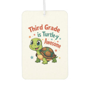 Dritte Klasse Turtle-y Awesome 3. Klasse Zurück zu Autolufterfrischer