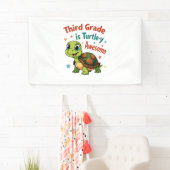Dritte Klasse Turtle-y Awesome 3. Klasse Zurück zu Banner (Insitu)
