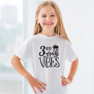 Dritte-Klasse-Vibes-Schule T-Shirt