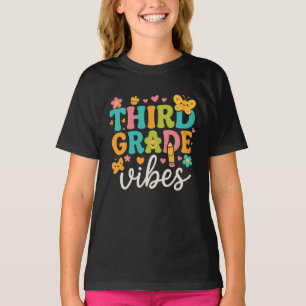 Dritte-Klasse-Vibes - Süßes Zurück zur Schule T-Shirt