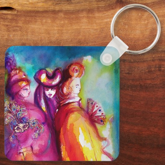 DRITTE MASK-Angabe Schlüsselanhänger (Rückseite)