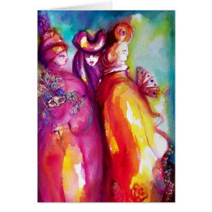 DRITTE MASKE / VENEZIANISCHE MASQUERADE