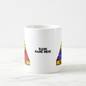 Dritte Rüstungssparte - "Grunge" des US-Militärs Kaffeetasse (Mittel)