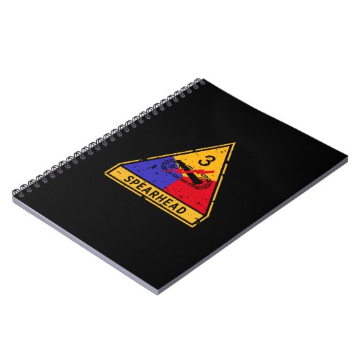 Dritte Rüstungssparte - "Grunge" des US-Militärs Notizblock (Linke Seite)