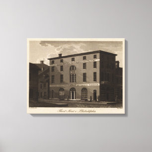 Dritte Straße in Philadelphia Leinwanddruck