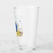 Drittel Bierglas Scudetto Neapel Glas (Links)