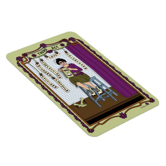 Dritter Akt_A_4x6-Kühlschrank Magnet (Rechte Seite)