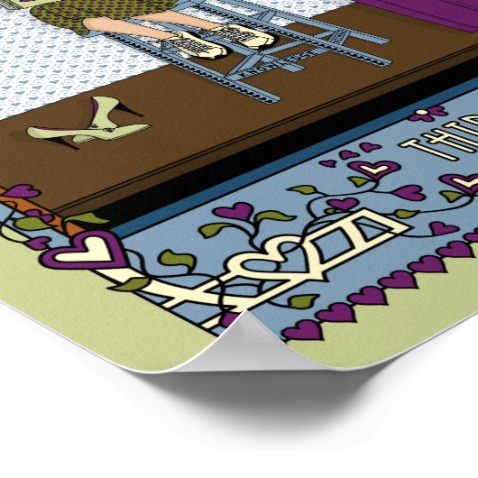 Dritter Akt_A_Print 8"x10" Poster (Ecke)