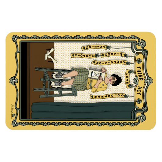 Dritter Akt_C_4x6-Kühlschrank Magnet (Horizontal)