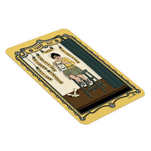 Dritter Akt_C_4x6-Kühlschrank Magnet (Rechte Seite)