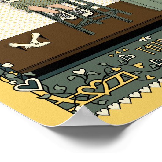 Dritter Akt_C_Print 8"x10" Poster (Ecke)