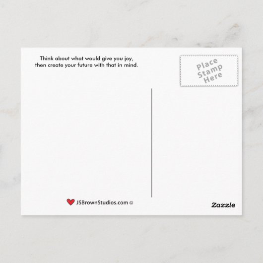 Dritter Akt Postkarte (Rückseite)