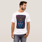 Dritter Augenaktivierungs-T - Shirt - Psychedelisc (Vorne ganz)