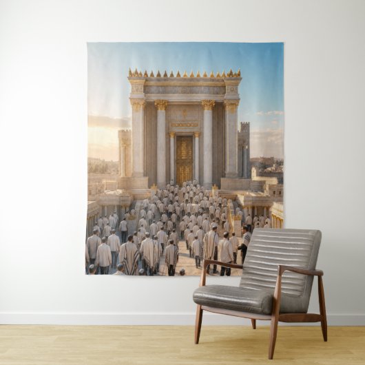 Dritter Beit HaMikdash Wandteppich (Beispiel)