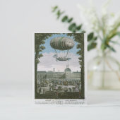 Dritter Flug von Nicholas Robert und seinem Postkarte (Stehend Vorderseite)