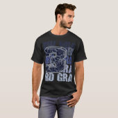 Dritter Grad gestapelte Leopard für Lehrer T-Shirt (Vorne ganz)