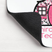 Dritter Grad-Lehrer-Farben-SpritzerSchoolhouse Mousepad (Ecke)