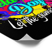 Dritter Grade Field Day 2022 Lass The Games Begin Poster (Ecke)