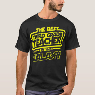 Dritter Grade Lehrer der beste in Galay Geschenk T-Shirt