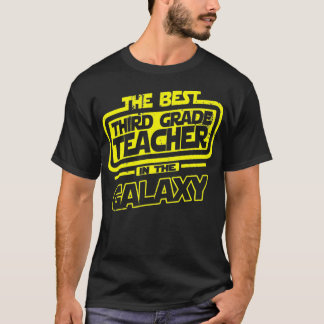 Dritter Grade Lehrer der beste in Galay Geschenk T-Shirt
