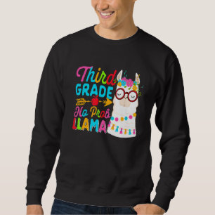 Dritter Grade No Prob Llama zurück zur Schule Sweatshirt