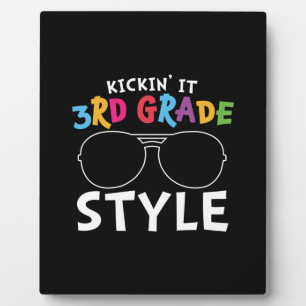 Dritter Klasse Lehrer Dritter Klasse Fotoplatte