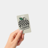 Dritter Lehrer der dritten Klasse zurück zur Schul Ausweis (Handheld)