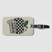 Dritter Lehrer der dritten Klasse zurück zur Schul Gepäckanhänger (Vorderseite (Horizontal))