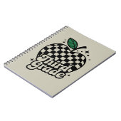 Dritter Lehrer der dritten Klasse zurück zur Schul Notizblock (Linke Seite)