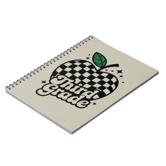 Dritter Lehrer der dritten Klasse zurück zur Schul Notizblock (Linke Seite)