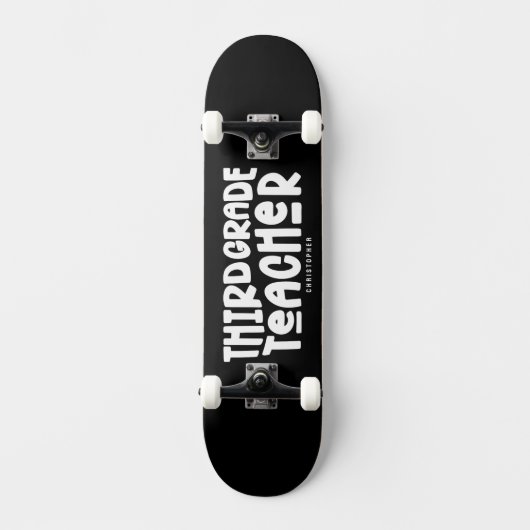 Dritter Lehrer: Einfache Retro-Anwendung Skateboard (Vorderseite)