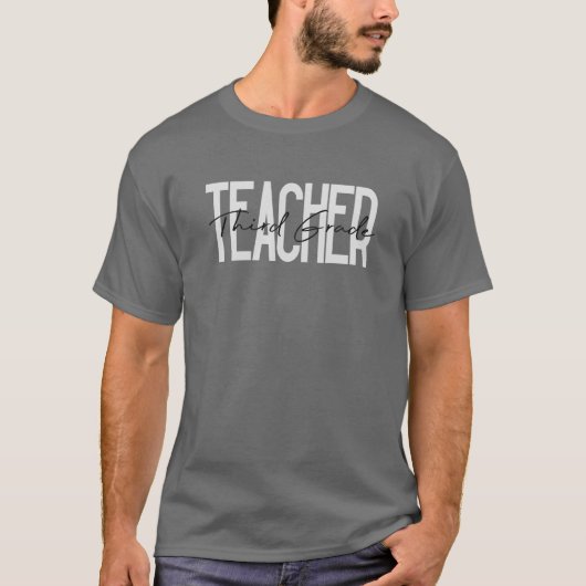 Dritter Lehrer, Lehre, Lehre T-Shirt (Vorderseite)
