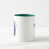 Dritter Platz hässlicher Pullover Gewinner Weihnac Tasse (Zentrum)