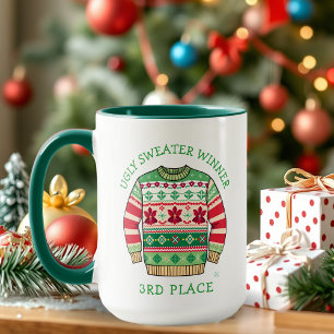 Dritter Platz Hässlicher-Schwester-Gewinner Weihna Tasse